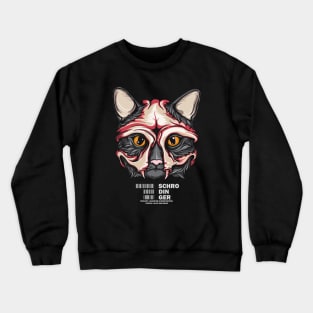 schrodinger cat Crewneck Sweatshirt